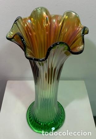 Antig&uuml;edades: Carnival glass, jarr&oacute;n. - Foto 2