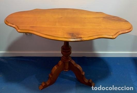 Antig&uuml;edades: Gueridon abatible, siglo XIX - Foto 1