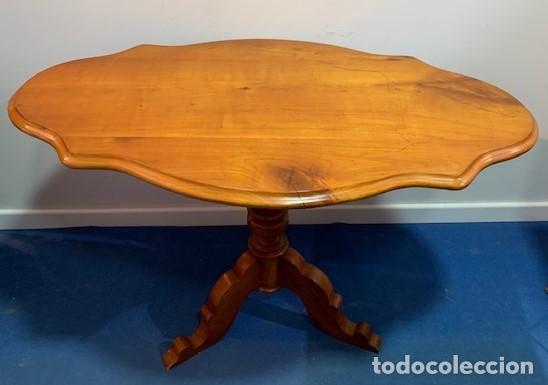 Antig&uuml;edades: Gueridon abatible, siglo XIX - Foto 3