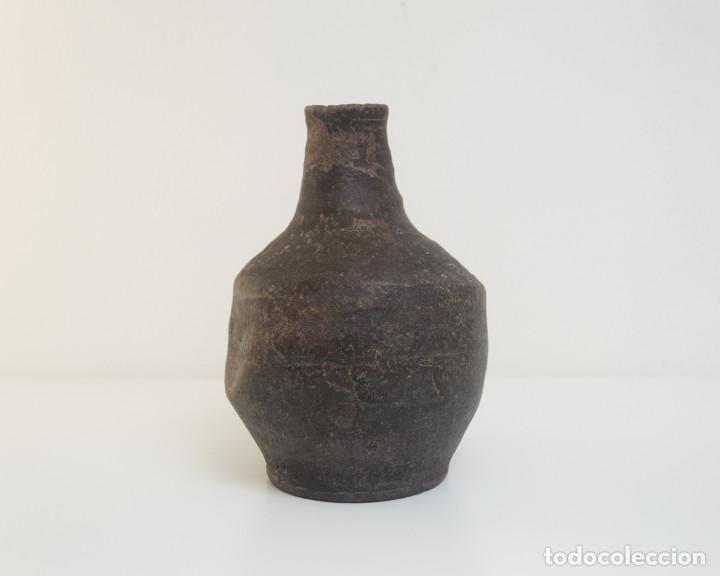 Antig&uuml;edades: Antiguo Jarr&oacute;n de cer&aacute;mica marr&oacute;n - Foto 2