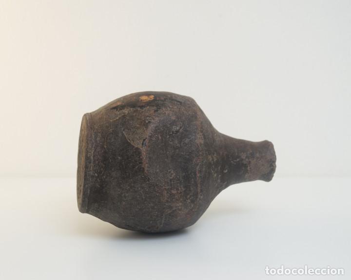Antig&uuml;edades: Antiguo Jarr&oacute;n de cer&aacute;mica marr&oacute;n - Foto 4