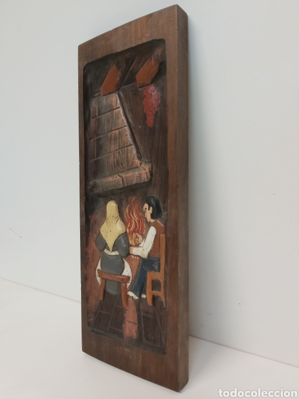 Antig&uuml;edades: Plafon bajorelieve madera tallada - Foto 3