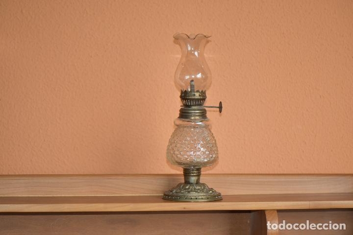 Antig&uuml;edades: QUINQU&Eacute; COMPLETO DE 22 CM DE ALTO - Foto 6