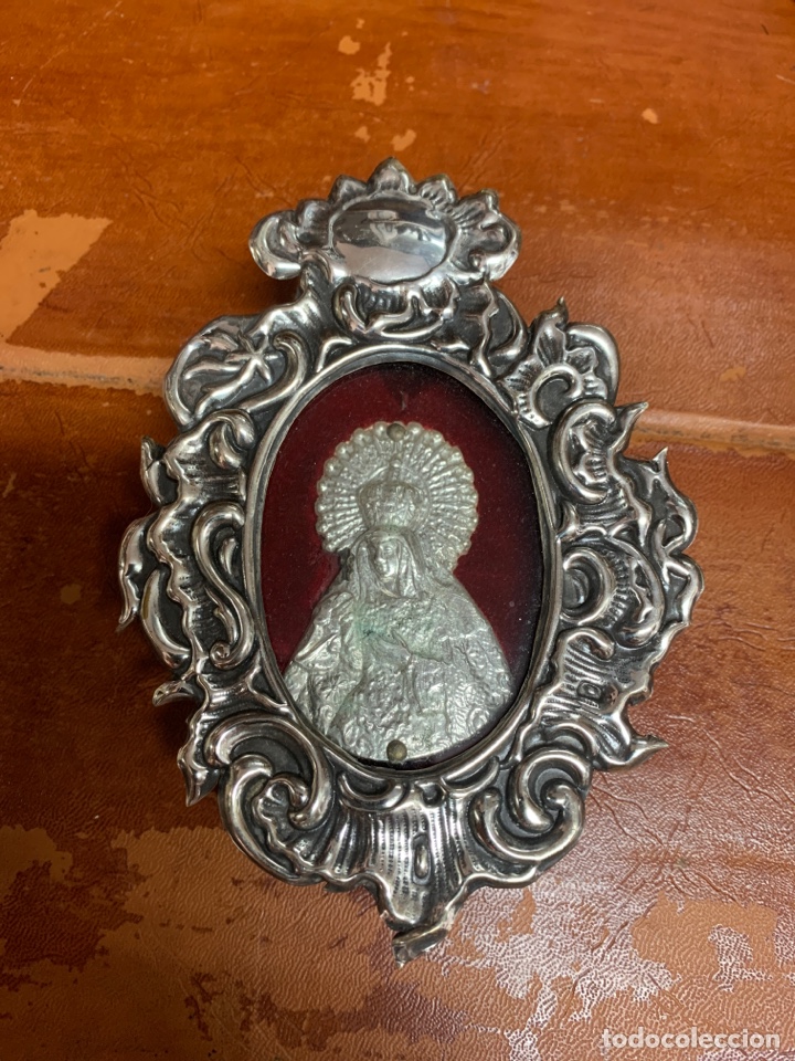 Antig&uuml;edades: Antiguo relicario de plata - Foto 1