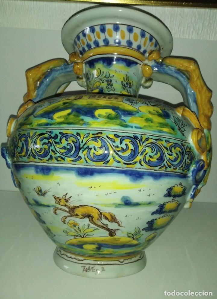 Antig&uuml;edades: JARRON RUIZ DE LUNA - TALAVERA - Foto 3