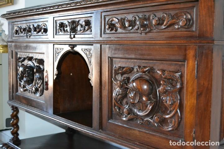 Antig&uuml;edades: Mueble trinchero estilo renacimiento - Foto 4