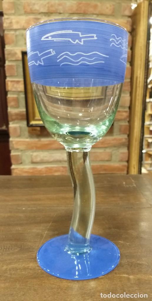 Antig&uuml;edades: COPA DE CRISTAL VINTAGE - Foto 1