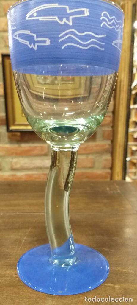 Antig&uuml;edades: COPA DE CRISTAL VINTAGE - Foto 2