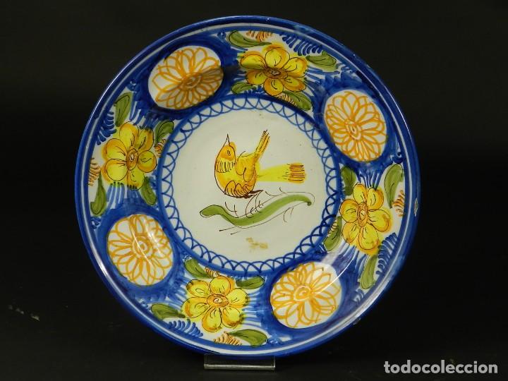 Antig&uuml;edades: ANTIGUO PLATO DE MANISES A&Ntilde;O 1950 - Foto 1