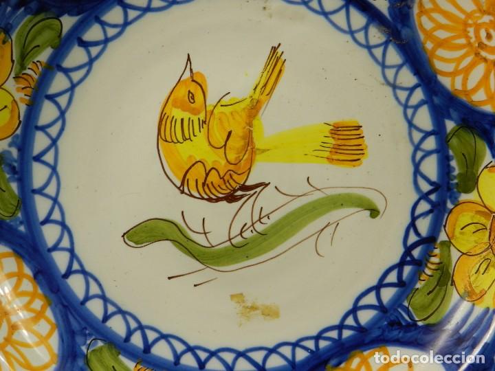 Antig&uuml;edades: ANTIGUO PLATO DE MANISES A&Ntilde;O 1950 - Foto 3