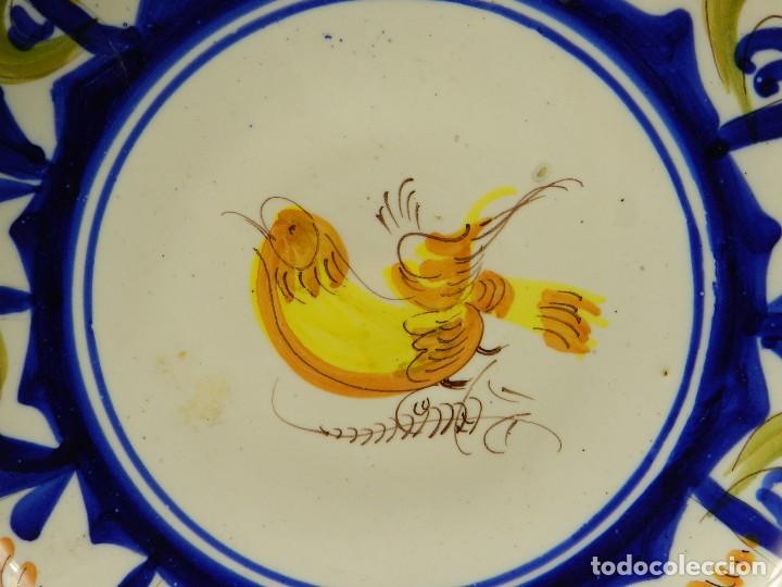 Antig&uuml;edades: ANTIGUO PLATO DE MANISES A&Ntilde;O 1950 - Foto 3