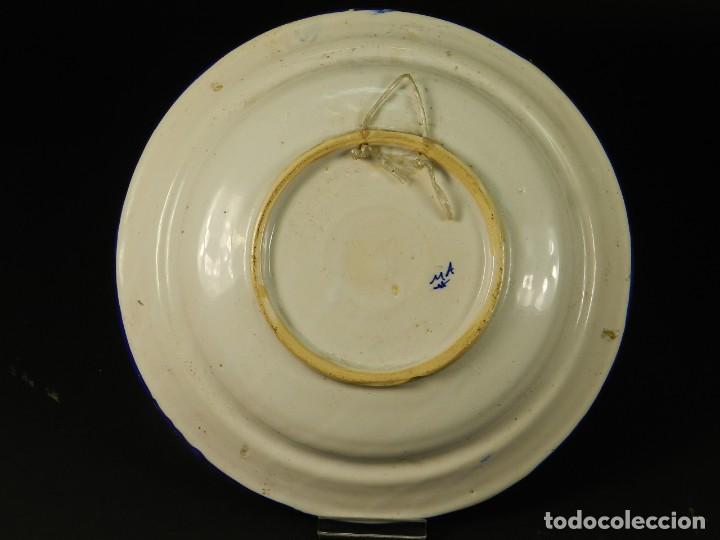 Antig&uuml;edades: ANTIGUO PLATO DE MANISES A&Ntilde;O 1950 - Foto 4