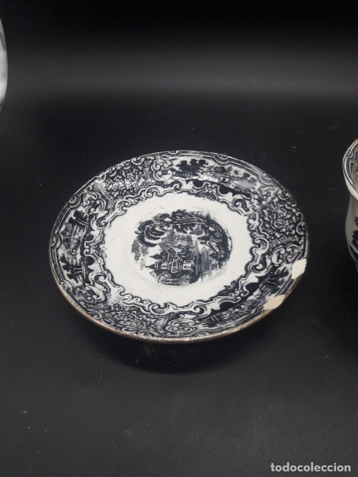 Antig&uuml;edades: Taza y plato - Foto 3