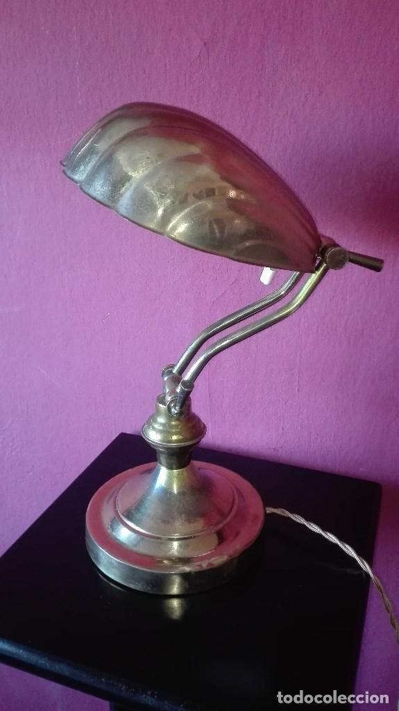 Antig&uuml;edades: LAMPARA CONCHA - Foto 2