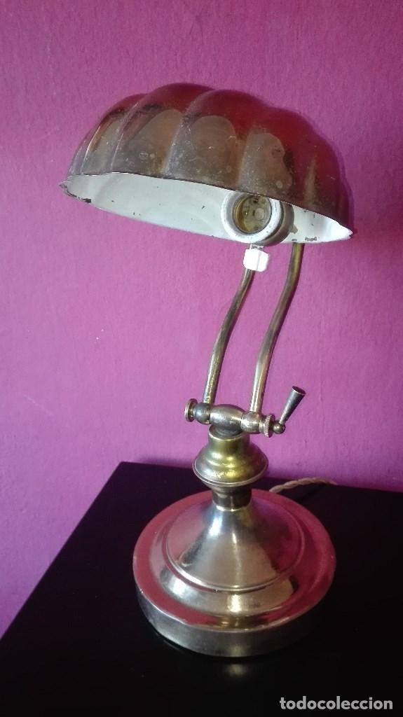 Antig&uuml;edades: LAMPARA CONCHA - Foto 3