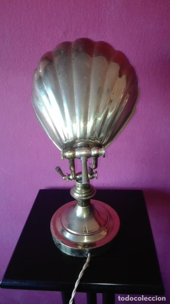 Antig&uuml;edades: LAMPARA CONCHA - Foto 5