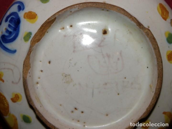 Antig&uuml;edades: Cuenco Talavera Niveiro - Foto 8