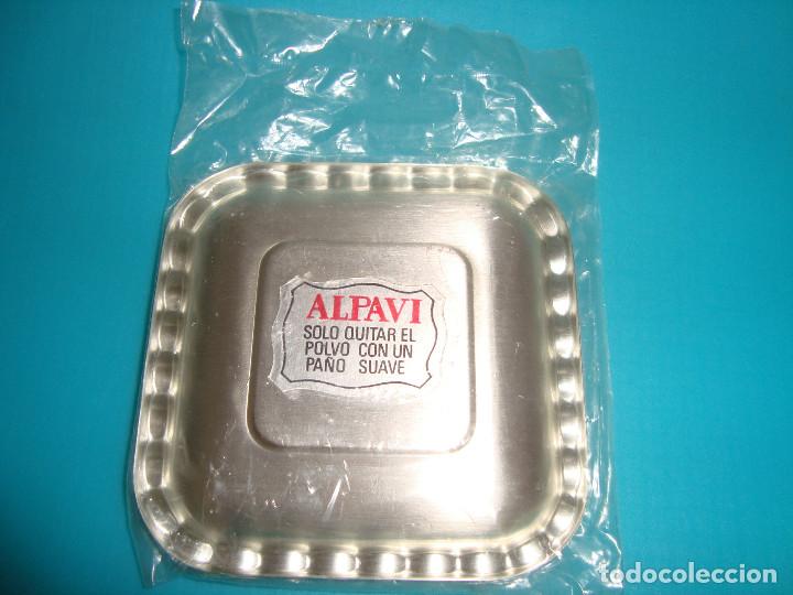 Antig&uuml;edades: BANDEJA PLATEDA ALPAVI 7,5CM - Foto 2