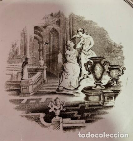 Antig&uuml;edades: Plato Juli&aacute;n Mattei, Cardiff. - Foto 2