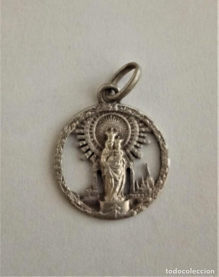 Antig&uuml;edades: Medalla Virgen del Pilar - Foto 1