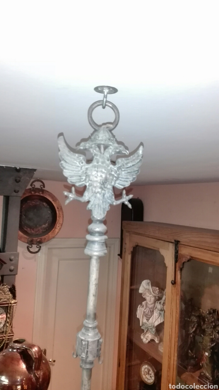 Antig&uuml;edades: L&aacute;mpara de techo estilo espa&ntilde;ol REF-1824 - Foto 3