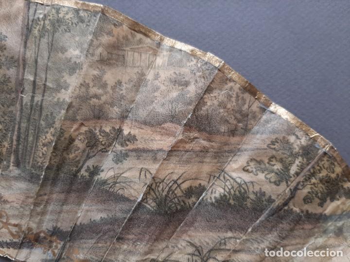 Antig&uuml;edades: Abanico isabelino s. XIX - Foto 9