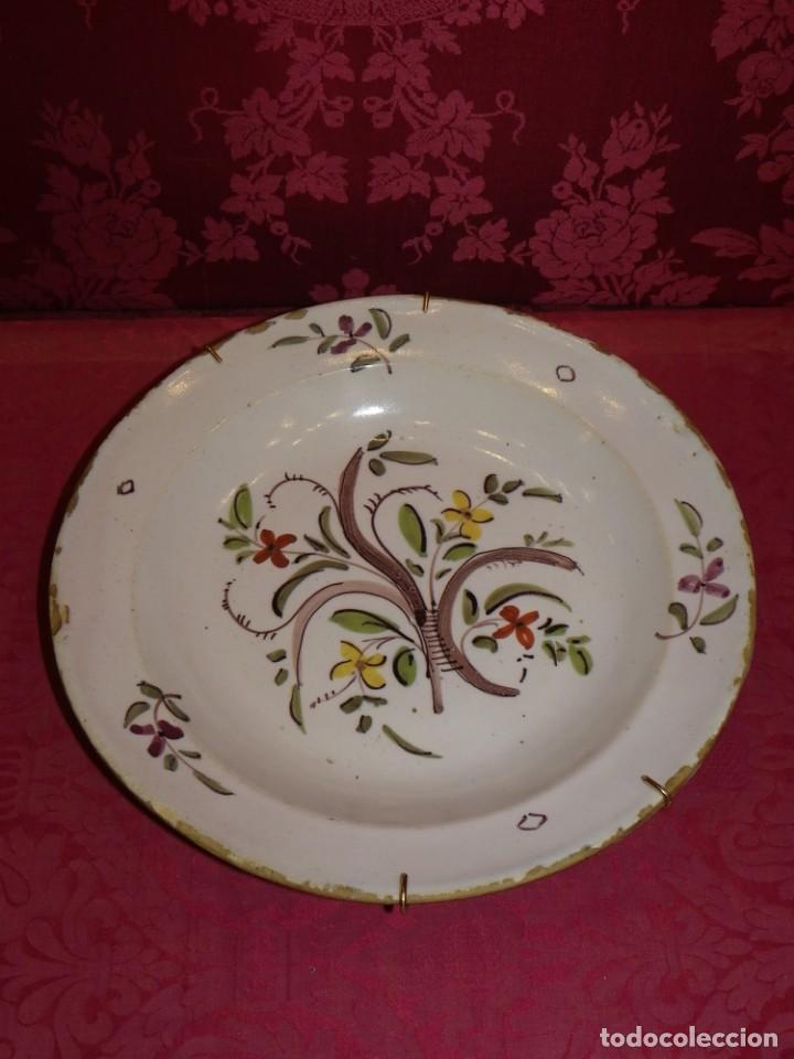 Antig&uuml;edades: Plato antiguo de Manises - Foto 3