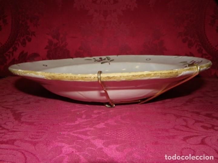 Antig&uuml;edades: Plato antiguo de Manises - Foto 7