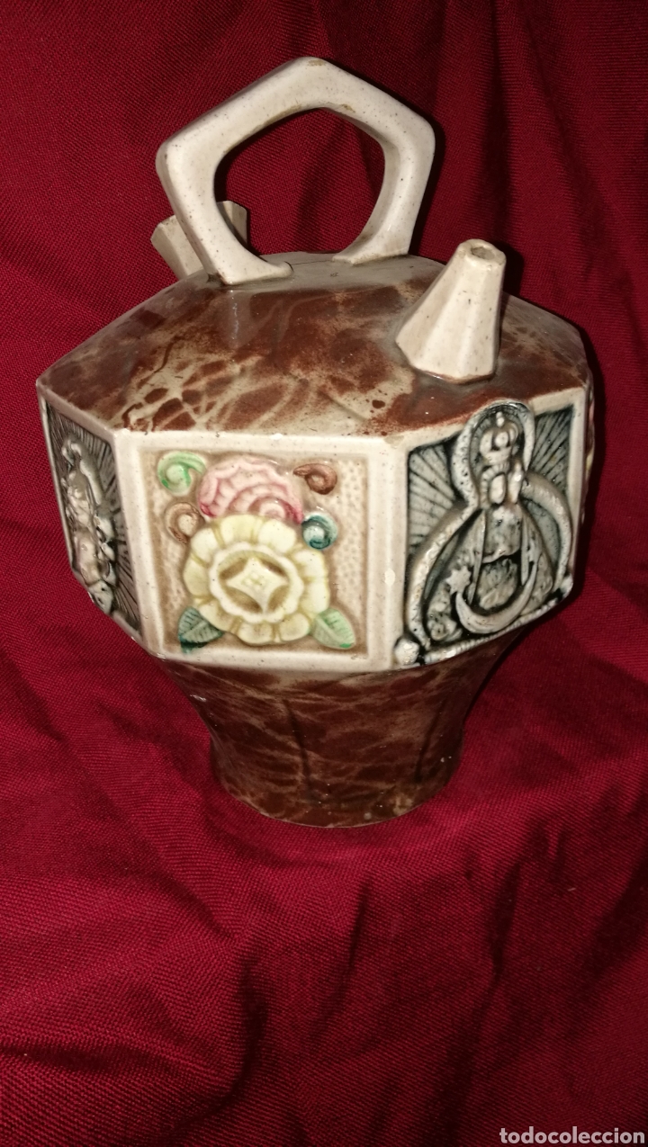 Antig&uuml;edades: BONITO BUCARO CERAMICA ESMALTADA - Foto 2