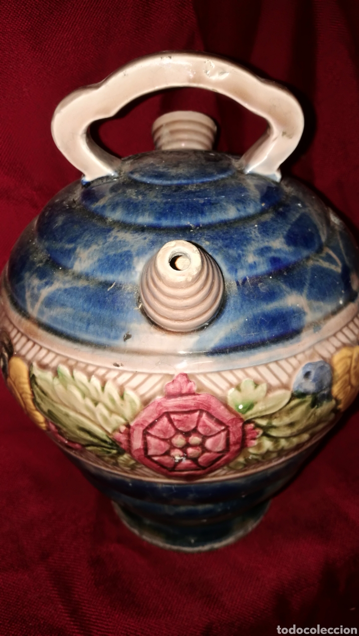Antig&uuml;edades: BONITO BUCARO CERAMICA ESMALTADA - Foto 3