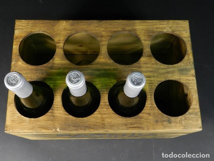 botellero madera para 8 botellas - Compra venta en todocoleccion