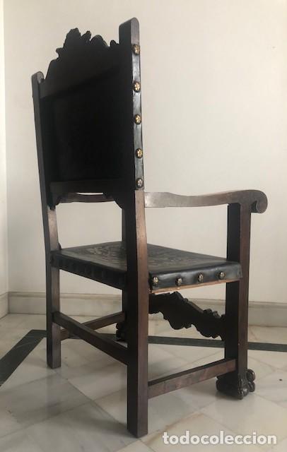 Antig&uuml;edades: Sill&oacute;n estilo Renacimiento - Foto 7