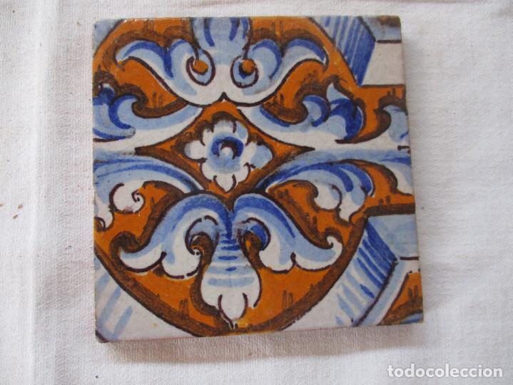 Antig&uuml;edades: Azulejo Pintado Ramos Rejano - Foto 1