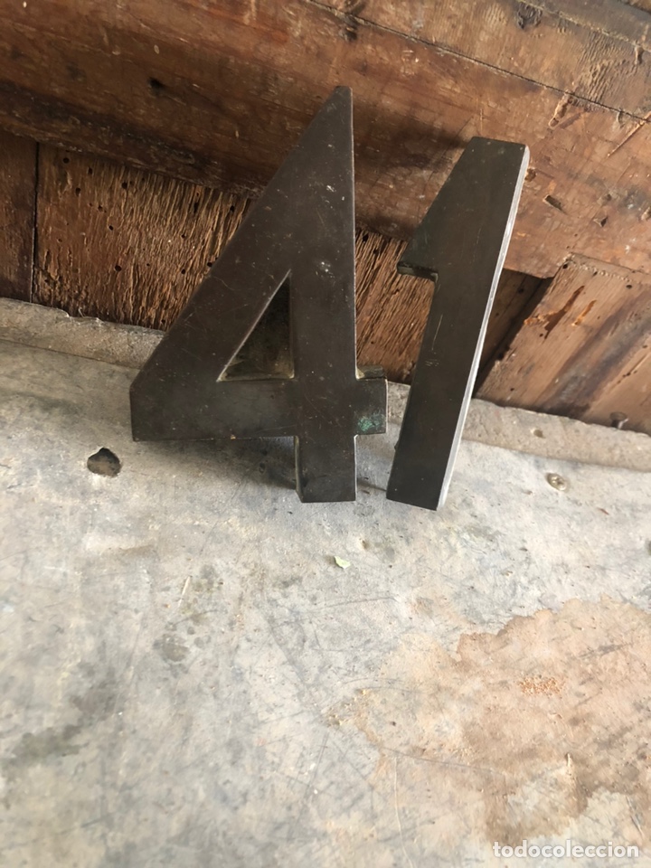 Antig&uuml;edades: N&uacute;mero de casa