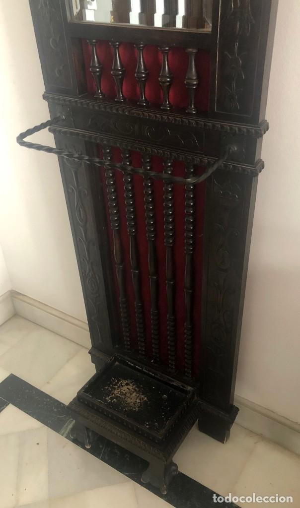 Antig&uuml;edades: Antec&aacute;mara / bastonera estilo renacimiento - Foto 3