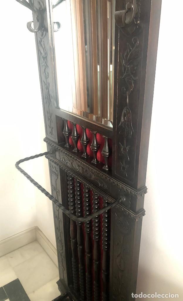 Antig&uuml;edades: Antec&aacute;mara / bastonera estilo renacimiento - Foto 4