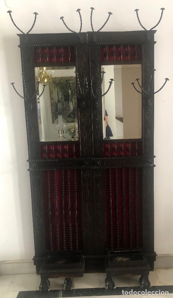 Antig&uuml;edades: Antec&aacute;mara / bastonera estilo renacimiento - Foto 20