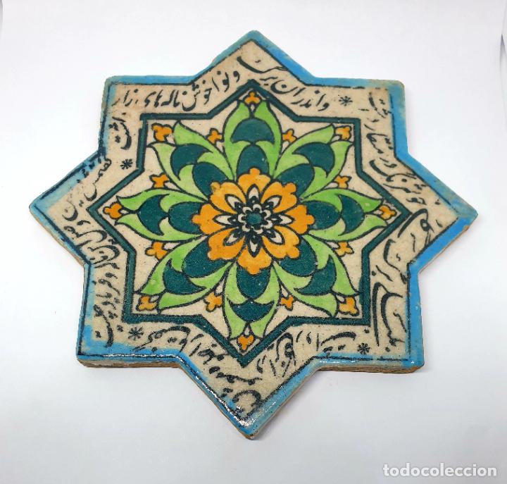 magnifico azulejo de estrella de ocho puntas co - Comprar Azulejos