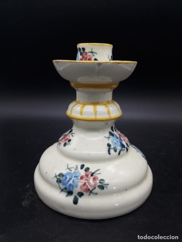Antig&uuml;edades: Candelero ceramica - Foto 2