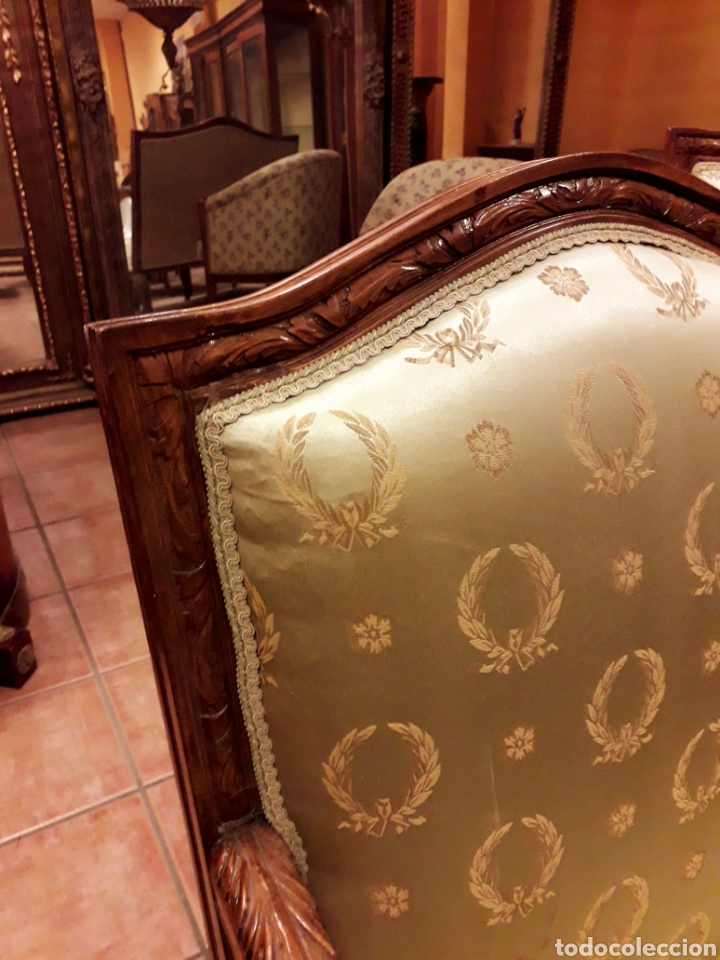 Antig&uuml;edades: SILLERIA ESTILO NAPOLE&Oacute;N III - Foto 2