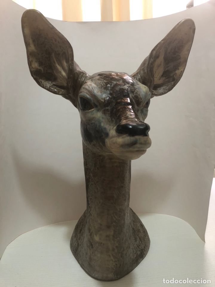 Antig&uuml;edades: REF: 01012040 &ldquo;BUSTO DE GACELA&rdquo; LLADR&Oacute; - Foto 2