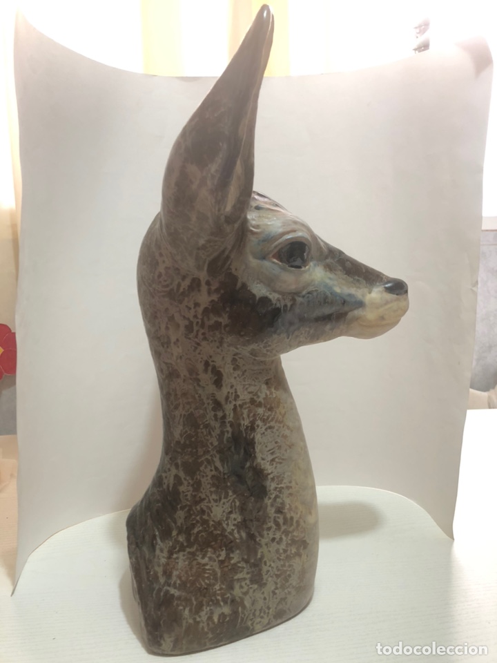 Antig&uuml;edades: REF: 01012040 &ldquo;BUSTO DE GACELA&rdquo; LLADR&Oacute; - Foto 3