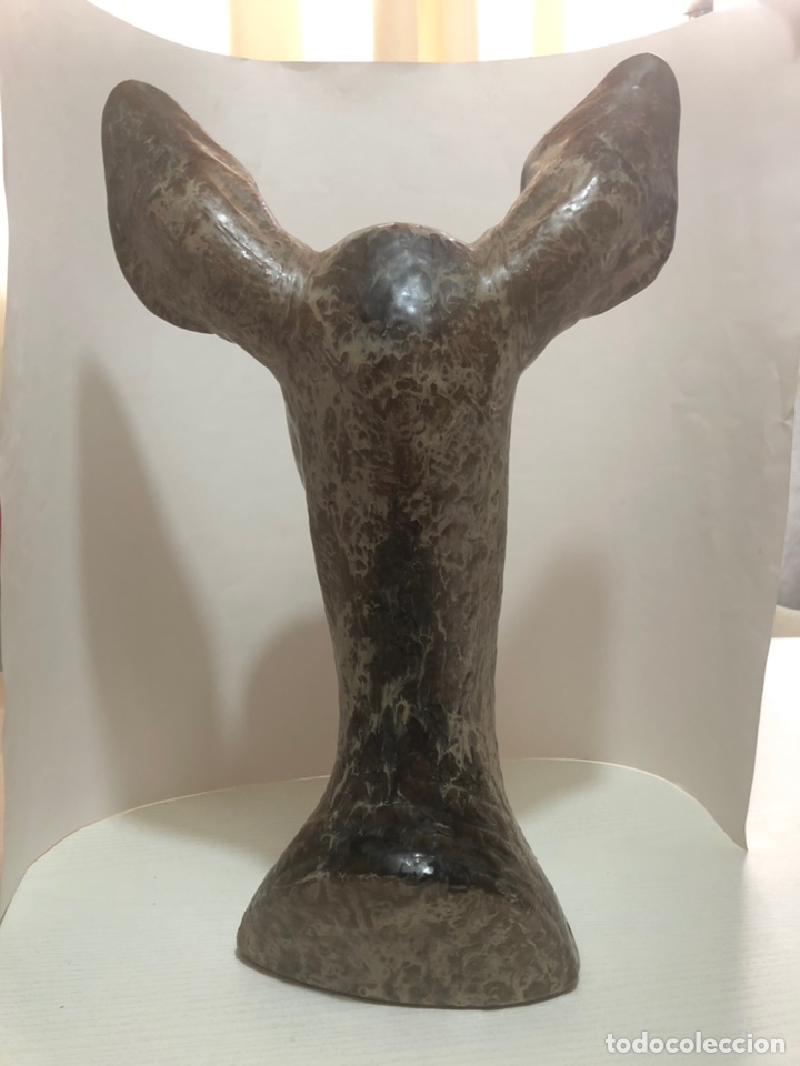 Antig&uuml;edades: REF: 01012040 &ldquo;BUSTO DE GACELA&rdquo; LLADR&Oacute; - Foto 4