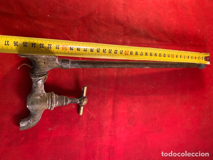 Antig&uuml;edades: Antiguo grifo de bronce - Foto 4