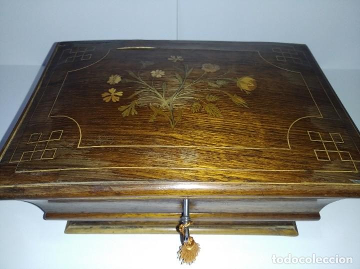 Antig&uuml;edades: CAJA PALOSANTO INGLESA - Foto 2
