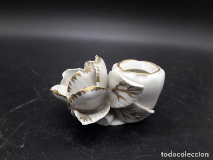 Antig&uuml;edades: Palillero de porcelana - Foto 2