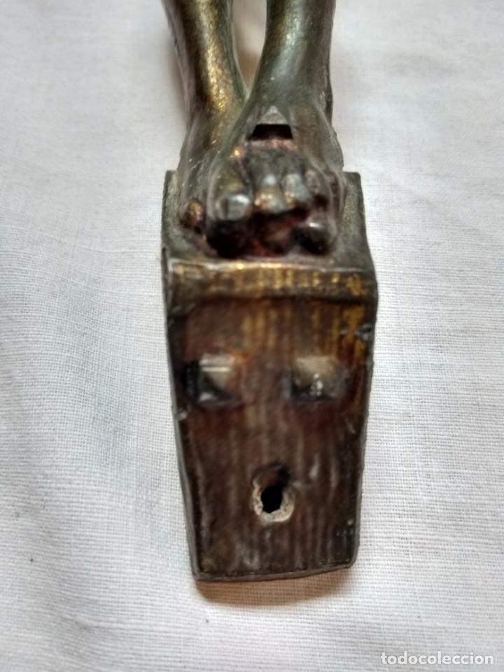 Antig&uuml;edades: Cristo en metal. - Foto 6