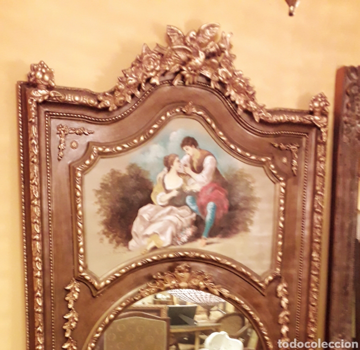 Antig&uuml;edades: ESPEJO DECORATIVO LUIS XV - Foto 7