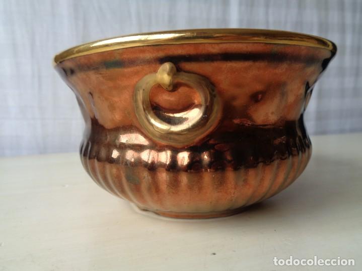 Antig&uuml;edades: ACEITUNERA DE CERAMICA DE TRIANA - Foto 2
