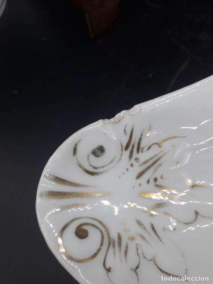 Antig&uuml;edades: Salsera porcelana - Foto 4